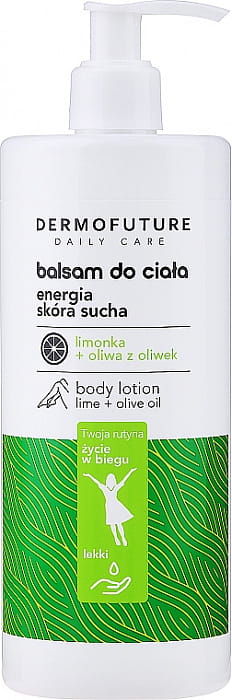 DermoFuture Daily Care Бальзам для тела ЭНЕРГИЯ с лаймом и оливковым маслом 480 мл