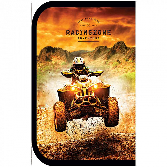 Пенал 1 отд 190*115 "Racing zone", лам.