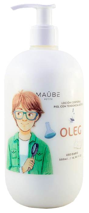 Maube Petite  Молочко для тела для кожи, склонной к атопии OLEG 500мл/ LOCION CORPORAL PIEL CON TENDENCIA ATOPICA OLEG