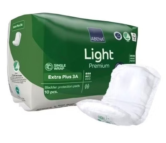 Abena Light Прокладки одноразовые для взрослых (Extra Plus 3A), 10 шт