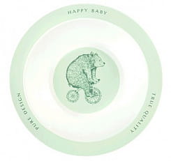 Happy Baby  Тарелка глубокая для кормления (olive), арт.15016