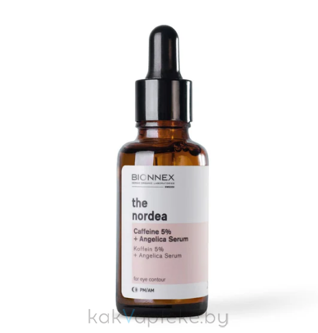 Bionnex THE NORDEA Сыворотка для контура глаз Кофеин 5% + Ангелика 30 мл