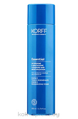 KORFF Очищающая и увлажняющая эссенция-тонер для восстановления кожи лица Essential CLEANSING AND MOISTURIZATION ESSENCE REGENERATING TONER, 200 мл