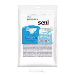 Super Seni extra large Подгузники дышащие для взрослых 1 шт