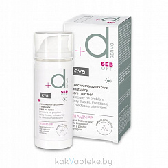 EVA DERMA Seb OFF Матирующий дневной крем для лица 50 мл