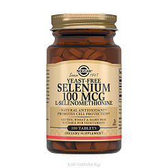 Solgar Селен 100 мкг, БАД таблетки №100