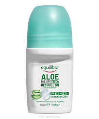 EQUILIBRA АЛОЭ Гиалуроновый роликовый дезодорант 50 мл