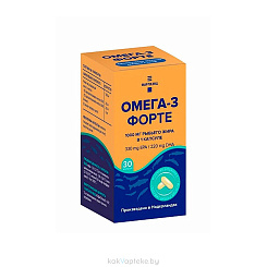 Омега-3 Форте, БАД капсулы №30