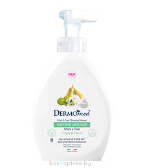 DЕRMOMED Очищающий мусс-мыло для рук и лица 