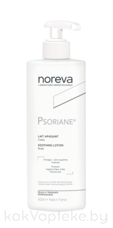 NOREVA ПСОРИАН Смягчающее молочко для тела, 400 мл