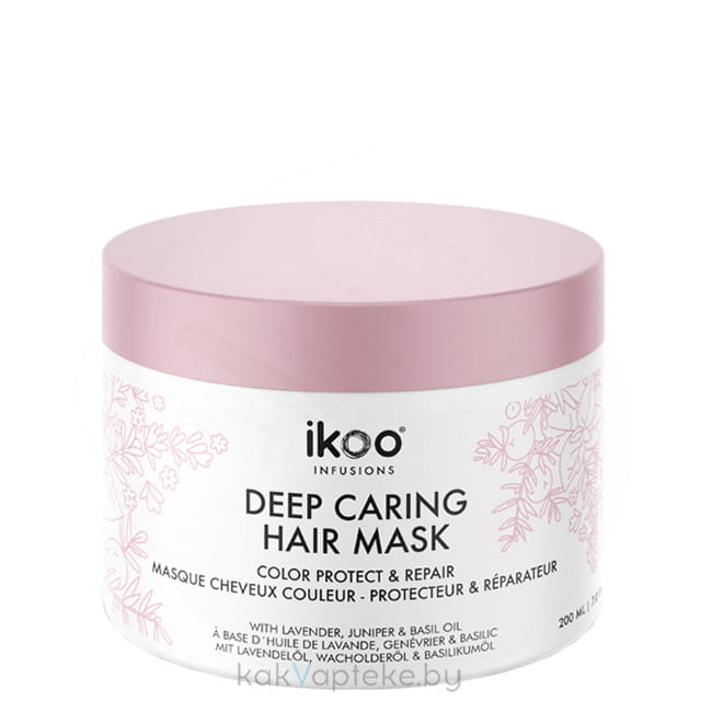 IKOO infusions Маска для восстановления волос «Защита цвета и восстановление» 200 мл