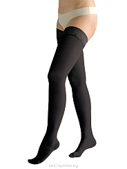 AVICENUM/АВИЦЕНУМ 140 (с кружевом, закрытым носком), чулки р-р S long цвет 9999