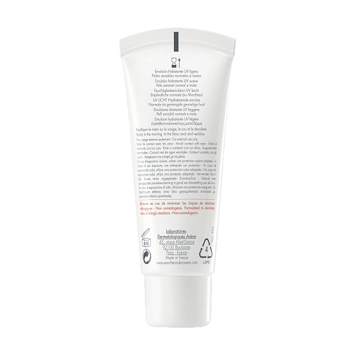 AVENE HYDRANCE UV LEGERE Эмульсия SPF 30, 40 мл
