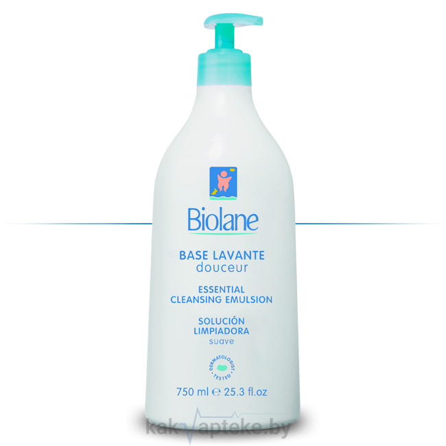 Biolane Мягкое средство для купания детей с первых дней жизни, 750 мл