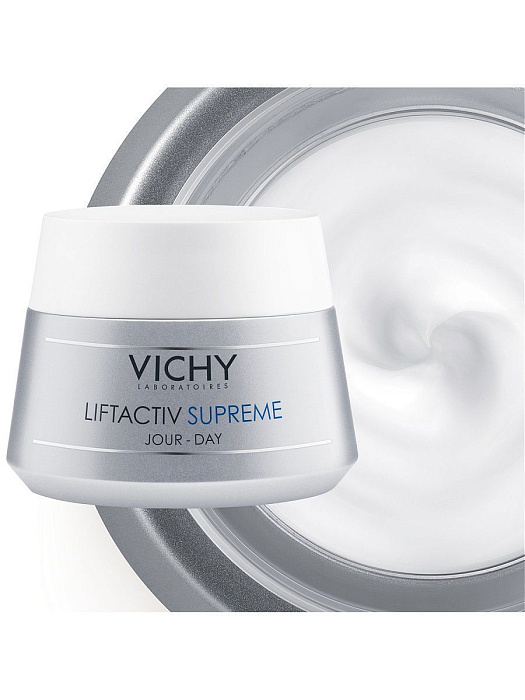 Vichy Liftactiv Supreme Крем дневной против морщин для упругости и увлажнения для нормальной и комбинированной кожи, 50 мл