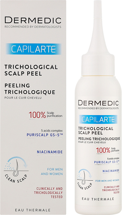 Dermedic CAPILARTE Трихологический пилинг для кожи головы, 100 мл
