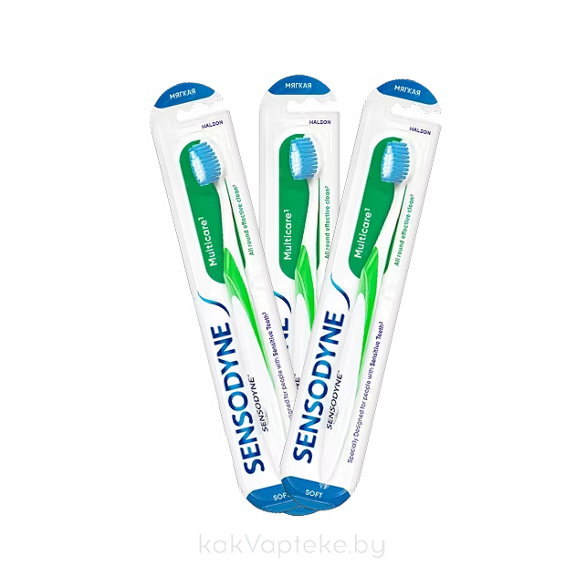 Sensodyne Зубная щетка Multi Care 3 штуки в упаковке