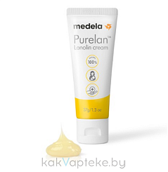 Medela Purelan™ Ланолиновый крем (средство для гигиенического ухода за сосками кормящих матерей и косметического ухода за кожей), 37 гр