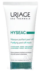 Uriage Очищающая маска для лица HYSEAC MASQUE PURIFIANT PEEL-OFF, 50 мл