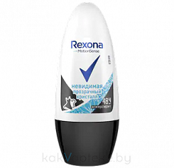 Rexona Антиперсперант шариковый Прозрачный кристалл, 50 мл