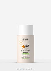 LABORATORIOS ВАВЕ Матирующий тонирующий солнцезащитный суперфлюид для лица SPF 50 / SUPER FLUID COLOR MATTIFYNG SUNSCREEN SPF50 50 мл