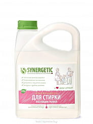SYNERGETIC СМС жидкое : биоразлогаемый конц. гель для стирки универс., 2,75 л