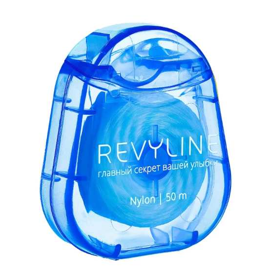Revyline Зубная нить вощеная, мятная (6022)