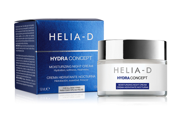 Helia-D Hydra Concept Увлажняющий ночной крем 50 мл