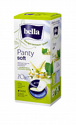 Bella Panty Soft tilia Прокладки женские ежедневные гигиенические (1 кл., с экстр.лип.цв.) 20 шт