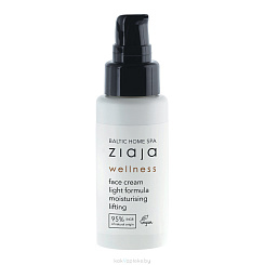 Ziaja BALTIC HOME SPA WELLNESS Крем для лица легкая формула увлажняющий и подтягивающий, 50 мл