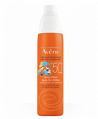 AVENE Детский солнцезащитный спрей SPF 50+ для чувствительной кожи 200 мл