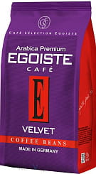 EGOISTE Velvet Натуральный жареный кофе в зернах, среднеобжаренный 200гр