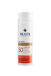 Rilastil AGE REPAIR Солнцезащитный крем против морщин, с тонирующим эффектом SPF 50+ 50 мл