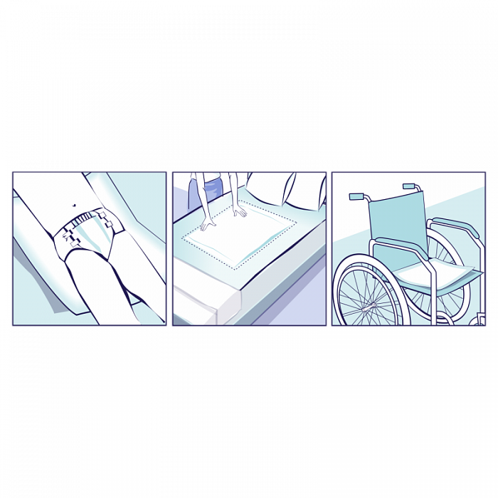 Seni Soft Normal Пеленки гигиенические 60*60 см (впитывающие), 30 шт