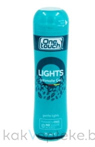 One Touch Light Нежный интимный  гель-лубрикант на водной основе, 75 мл