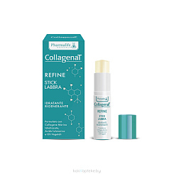 Pharmalife Research CollagenaT Refine Lip Balm Бальзам для губ увлажняющий, регенерирующий с морским коллагеном и гиалуроновой кислотой 5,7 мл