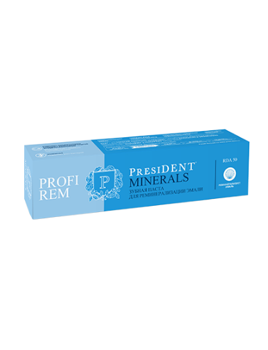 PRESIDENT PROFI Зубная паста REM Minerals (50 RDA), 50 мл