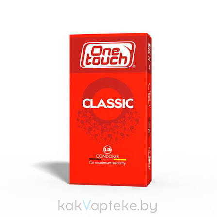 One Touch Classic Презервативы, 12 шт (новый дизайн)
