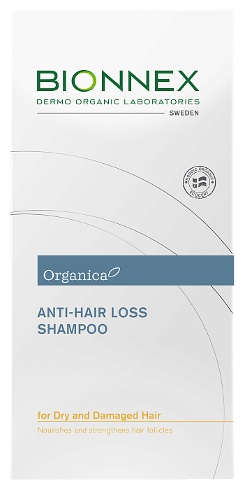 Bionnex Organica Шампунь против выпадения волос для сухих и поврежденных волос, 300мл
