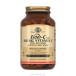 Solgar Эстер-С плюс Витамин С 500 мг, БАД капсулы №100