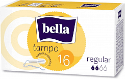 Bella Tampo regular Тампоны женские гигиенические без аппликатора 16 шт