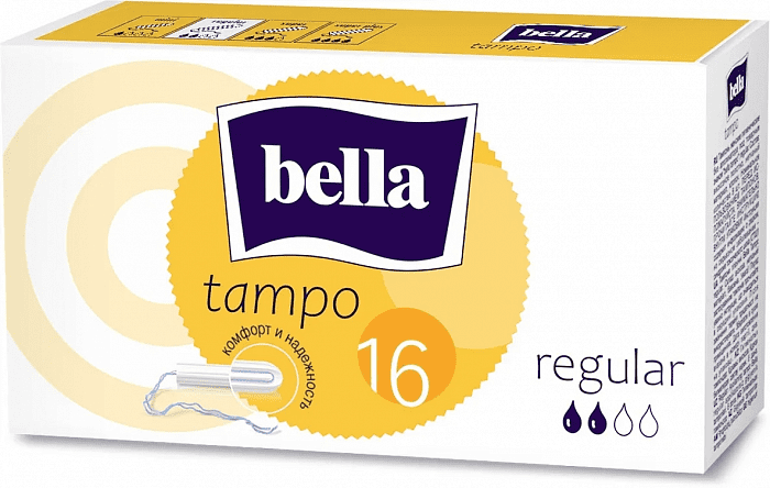 Bella Tampo regular Тампоны женские гигиенические без аппликатора 16 шт