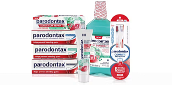 Parodontax: фундамент здоровой улыбки и вашего отличного настроения.