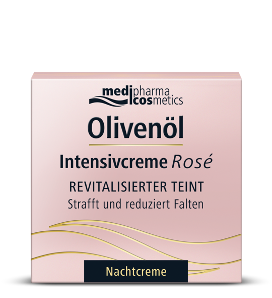 Olivenol Medipharma Cosmetics Крем для лица интенсив Роза  ночной 50 мл