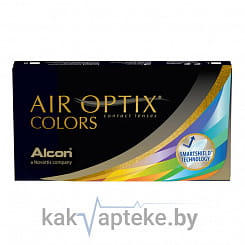 Линзы контактные AIR OPTIX COLORS (Honey)  0.00