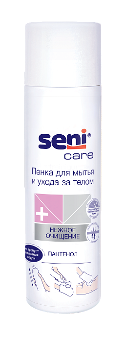 Seni Care Пенка для мытья и ухода за телом 500 мл