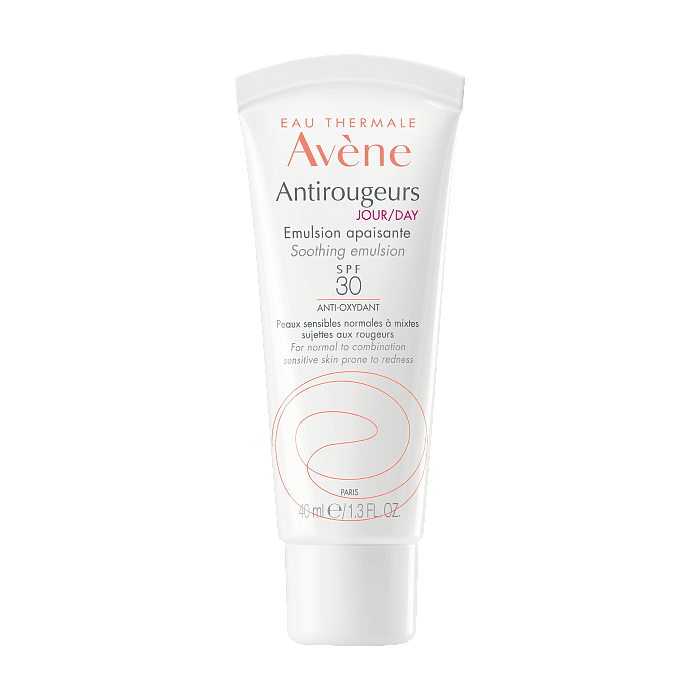 AVENE Antirougeurs Jour Дневная увлажняющая эмульсия SPF 30, 40 мл
