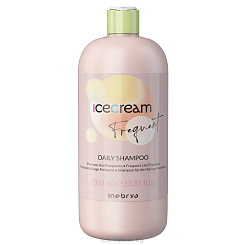 Inebrya ICECREAM FREQUENT Восстанавливающий шампунь для частого использования DAILY SHAMPOO, 1000 мл