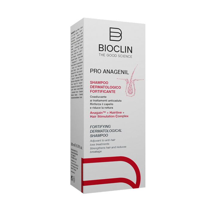 BIOCLIN PRO ANAGENIL Укрепляющий дерматологический шампунь против выпадения волос 200 мл