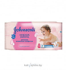 Johnson's Детские влажные салфетки 